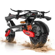 1200W Electric Scooter for Adult 28MPH 20Mile Foldable Fast Off-road E-Scooter