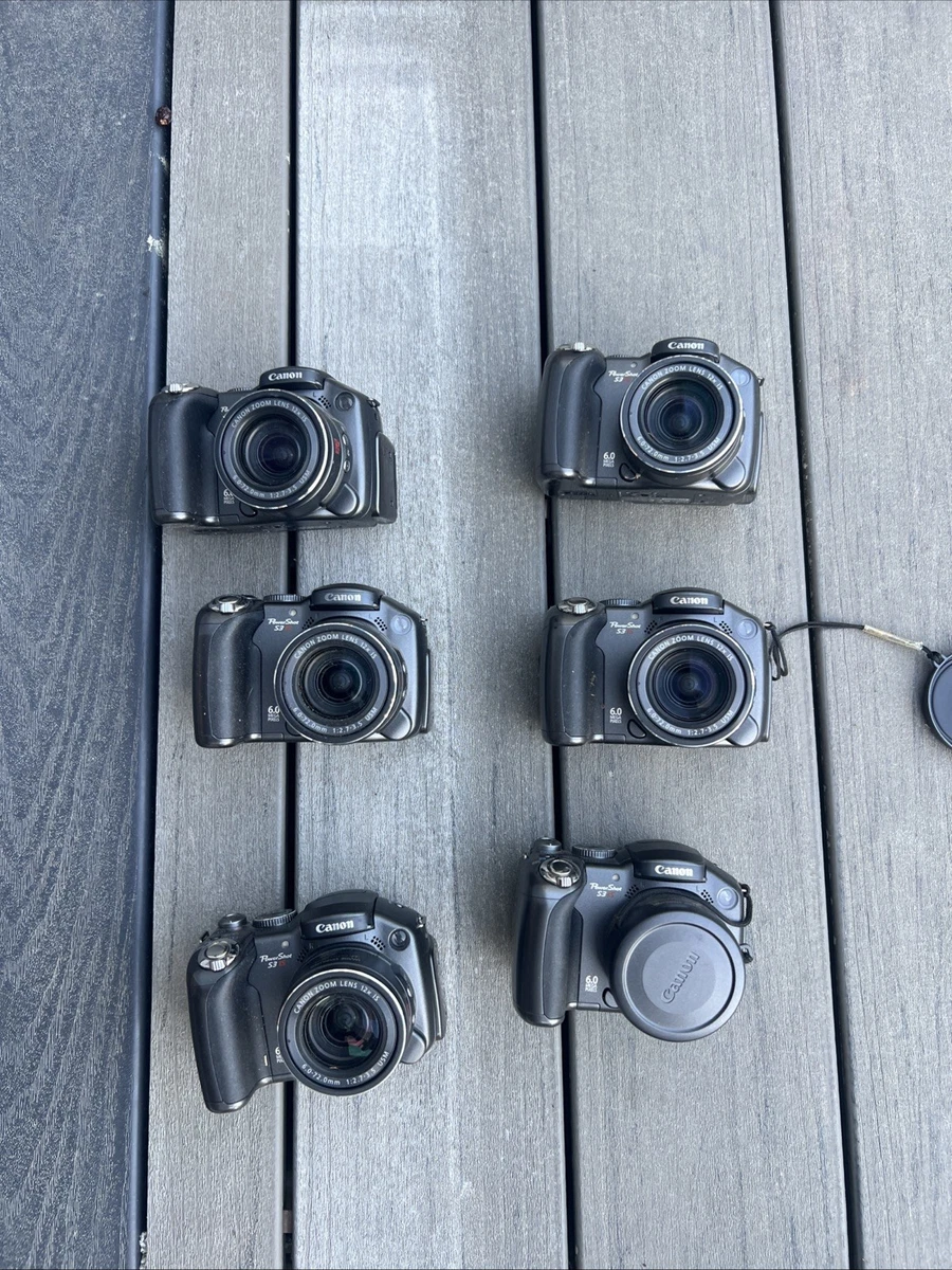 Canon PowerShot S3 IS Digital Cameras for Sale - Shop New & Used