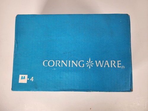 Vtg NOS CORNING WARE Golden Wheat Casserole Loaf Baking Dish 1 1/2 quart W-4 Box - Picture 19 of 22