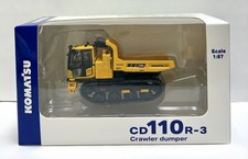 Komatsu Official Diecast Model CD110R-3 Rotating Tracked Dumper / 1:87