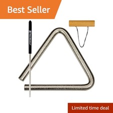 Treeworks Triangle Musical Instrument MADE IN U.S.A. Percussion 4", Inclu...