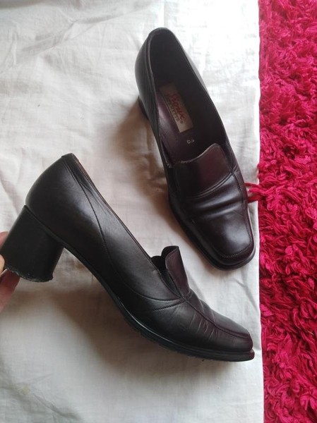 Women Sioux Heels Black Leather 40 #NVGS