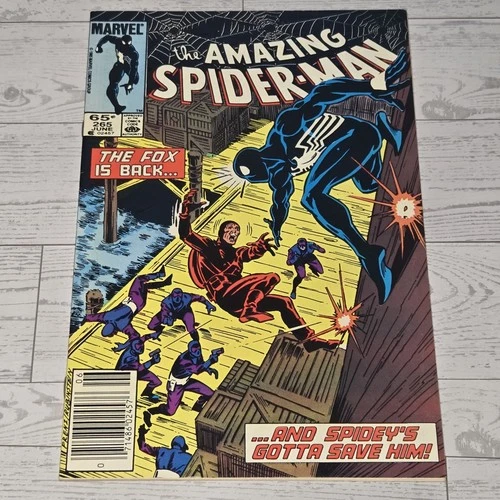 The Amazing Spider-Man #265 Newsstand Variant Marvel Comics June 1985 VF+