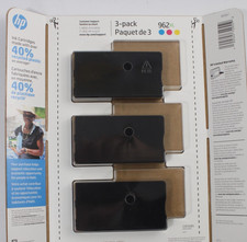 BRAND NEW!! HP 962XL 3-PACK Cyan Magenta Yellow Color Ink 3JB36BN Exp. 02/2028+