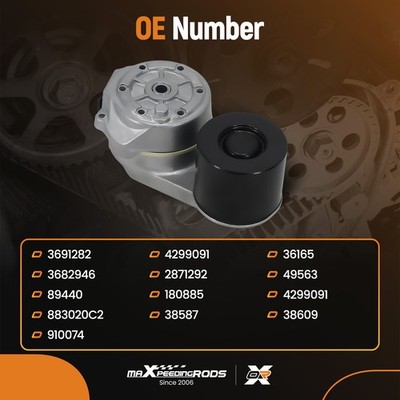 Belt Tensioner For Cummins ISX15 QSX15 15L Engines New 3691282 | eBay