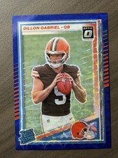 2025 Panini Donruss - Rated Rookie Dillon Gabriel #316 Optic Preview Blue Scope