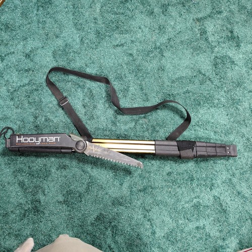 Hooyman Extendable Tree Pol Saw w/ Wrist Lanyard & Sling Cutting Trimming 10 Ft