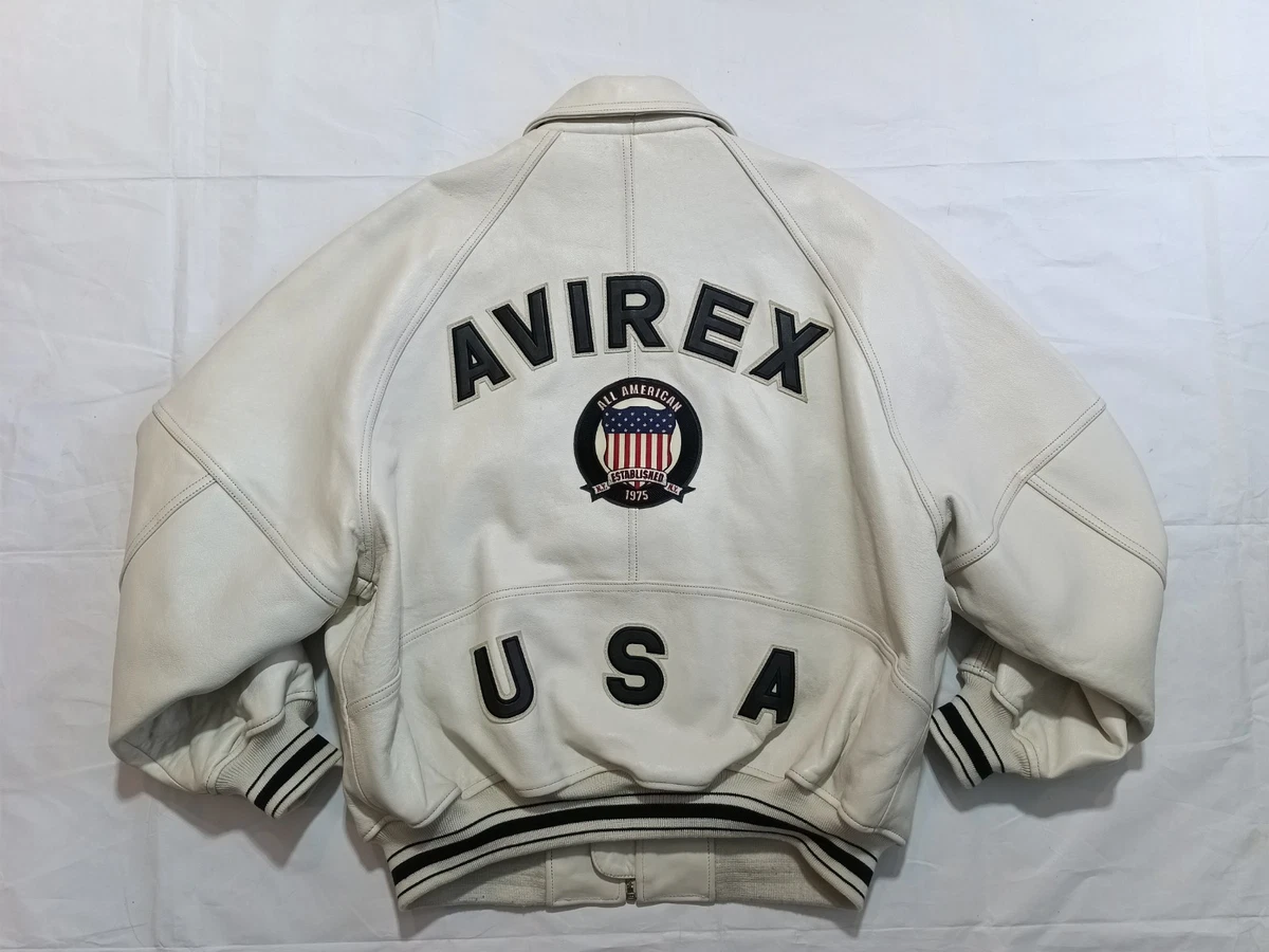 25+ Avirex White Coats, Jackets & Vests for Men for sale | Updated