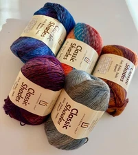 Classic Shades Yarn from Universal Yarn, multiple colors, 100g balls