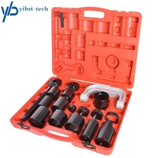 21Pcs Auto Repair Service Removal Ball Joint Press Tool Master Adapter Kit