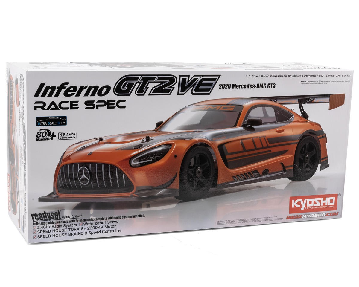 Kyosho Inferno GT2 VE Race Spec 2020 Mercedes AMG 1/8 Ready