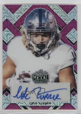 2022 Leaf Metal Draft Portrait Pink Mojo 2/7 Cole Turner Rookie Auto RC 0u66