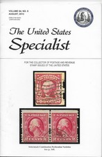 THE UNITED STATES SPECIALIST - VOL. 84  NO. 8  AUG 2013 - COMPLETE BACK ISSUE