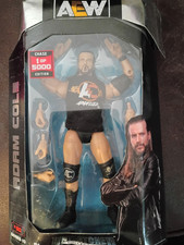 AEW Adam Cole Unmatched Collection Series 10 Chase Signed Action Figure Limited