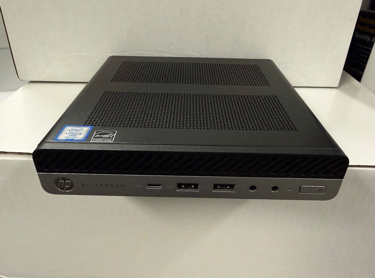 HP EliteDesk 800 G3 DM 65W Mini PC - i5-7500 / 8GB RAM/256GB NVMe