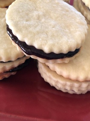 Galette Cookies * Filled Shortbread Sandwich Cookies * Variety of Fillings
