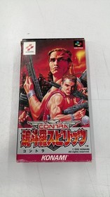 Konami Contra Spirits Game for NES Classic Box & Manual Included Used