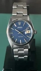 Vintage 1967 Rolex Oysterdate Precision 6694 Blue Dial Watch Original