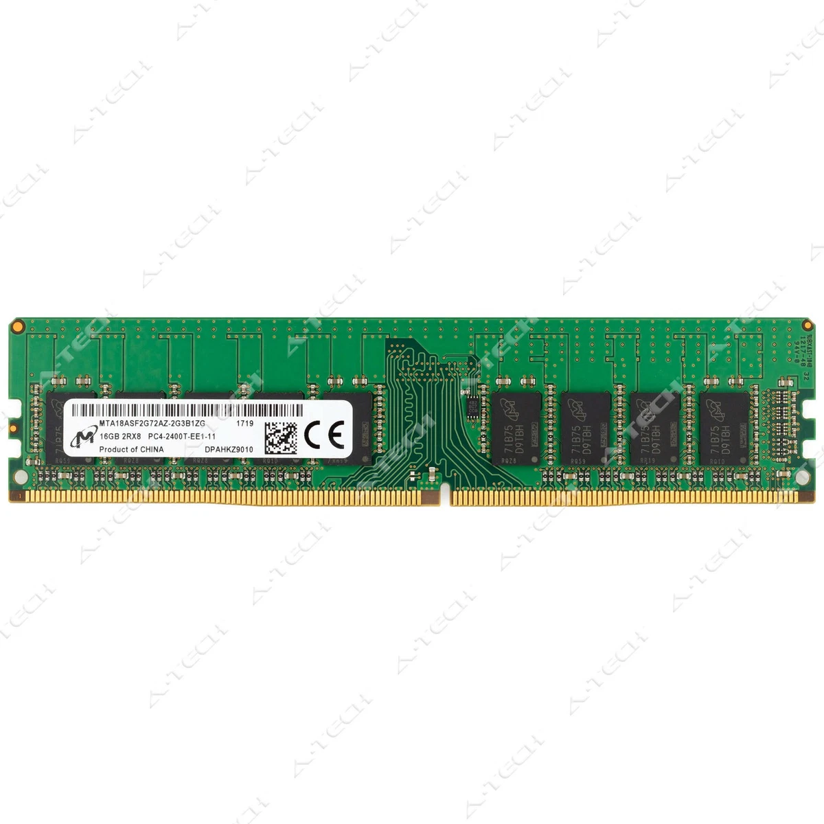 Micron PC4-19200 (DDR4-2400) Bus Speed Computer RAM 16 GB Capacity