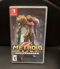 Metroid Prime Remastered (Nintendo Switch, 2023) Complete Used