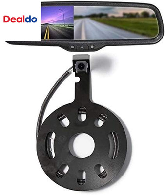 Rear View Mirror Camera with 4.3  Monitor for Jeep Wrangler Rubicon Sahara Sport