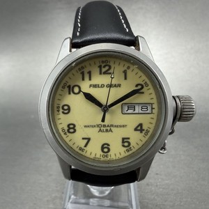 【レアモデル】ALBA FIELD GEAR Automatic Yahoo!オークション - 1円〜 SEIKO セイコー ALBA アルバ FIELD GEAR