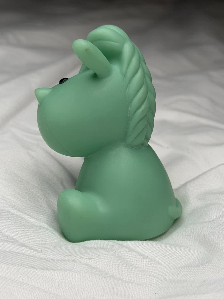 Banheira Infantino O'Toys cavalo azul pônei brinquedo de banho crianças fingem brincar - Imagem 2 de 4