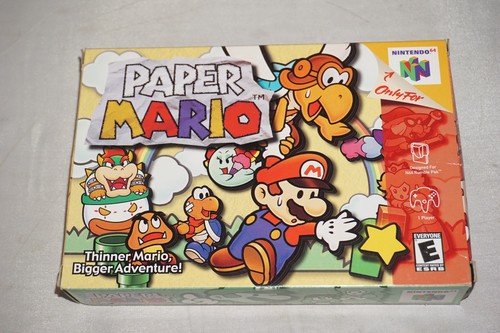 Paper Mario (Nintendo 64 N64) komplett in OVP CIB