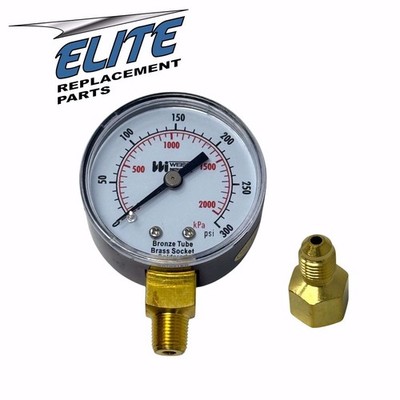 New PPG2 Oil Pump Pressure Test Gauge Kit For Beckett Suntec Webster Danfoss