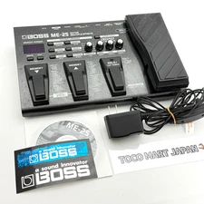 BOSS ME-25 Guitar Multiple Effects Pedal W/ Power Cord Fast ship Japan #0069