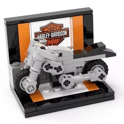 LEGO Harley-Davidson Fat Boy | Exklusives Bau-Event 2019 | Original Teile RaR
