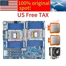 Gigabyte MZ73-LM0  rev. 2.0  2 AMD EPYC GENOA 9654 QS 2x4u cooler