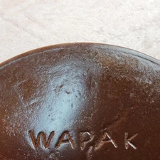 Rare Wapak Erie Ghost Skillet Pan Heat Ring Refurbish Country Kitchen Collector 