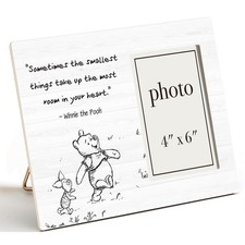 Pooh Bear Nursery Picture Frame, Baby Gifts for Nursery, Baby Shower Gifts fo...