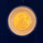 1993 P US Proof Gold Eagle 1/10 oz $5 Coin in Original Government Packaging OGP