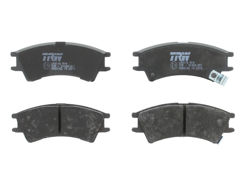 ✅Fits TRW GDB3165 Brake Pad Set, disc brake GDB3165 As part of ZF Af ⭐UK Seller⭐