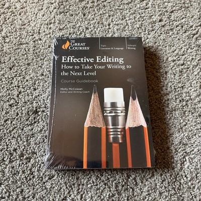Effective Editing :How to Take Your Writing to the Next Level (DVD) NEW W/ BOOK