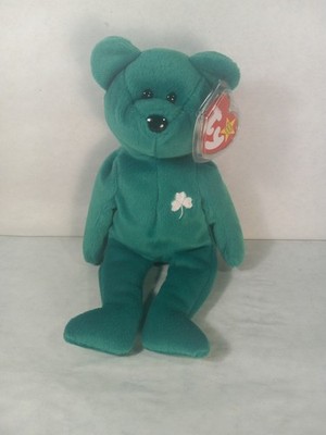 Ty Beanie Baby Erin Bear Mint Condition With Tags