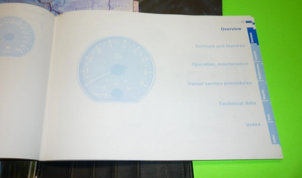 BMW M3 2004 cupé conjunto manual del propietario 04 M 3 + guía de ordenador a bordo + estuche Foto 3 de 3