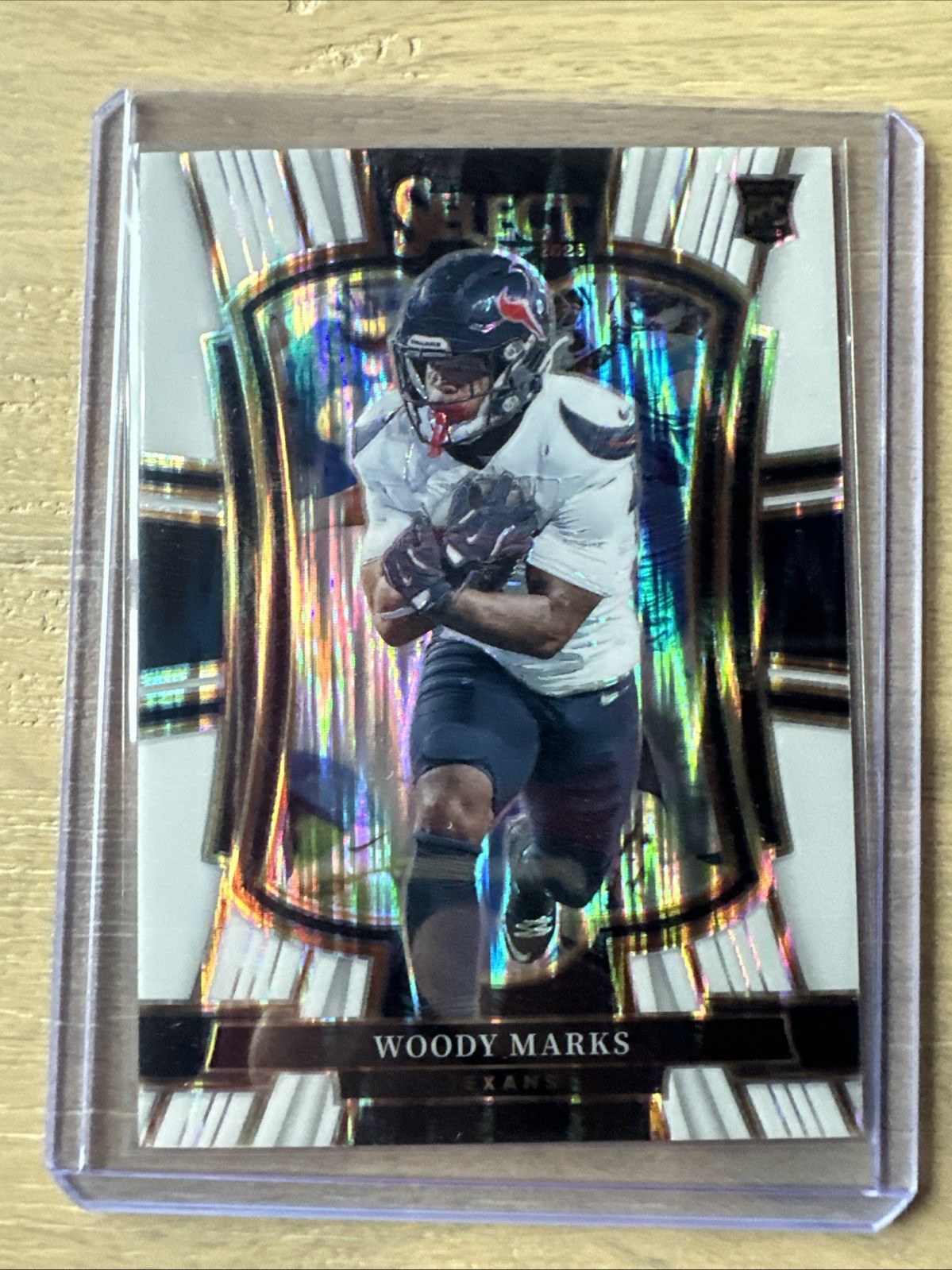 ✅2025 Panini Select - Premier Level Woody Marks #135 White Shock Prizm /799 (RC)