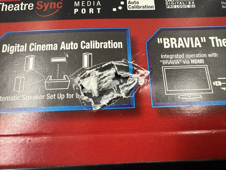 Sony STR-DG710 - 6.1 Ch HDMI Home Theater Surround Sound Receiver EB-18854 - Image 3 of 4