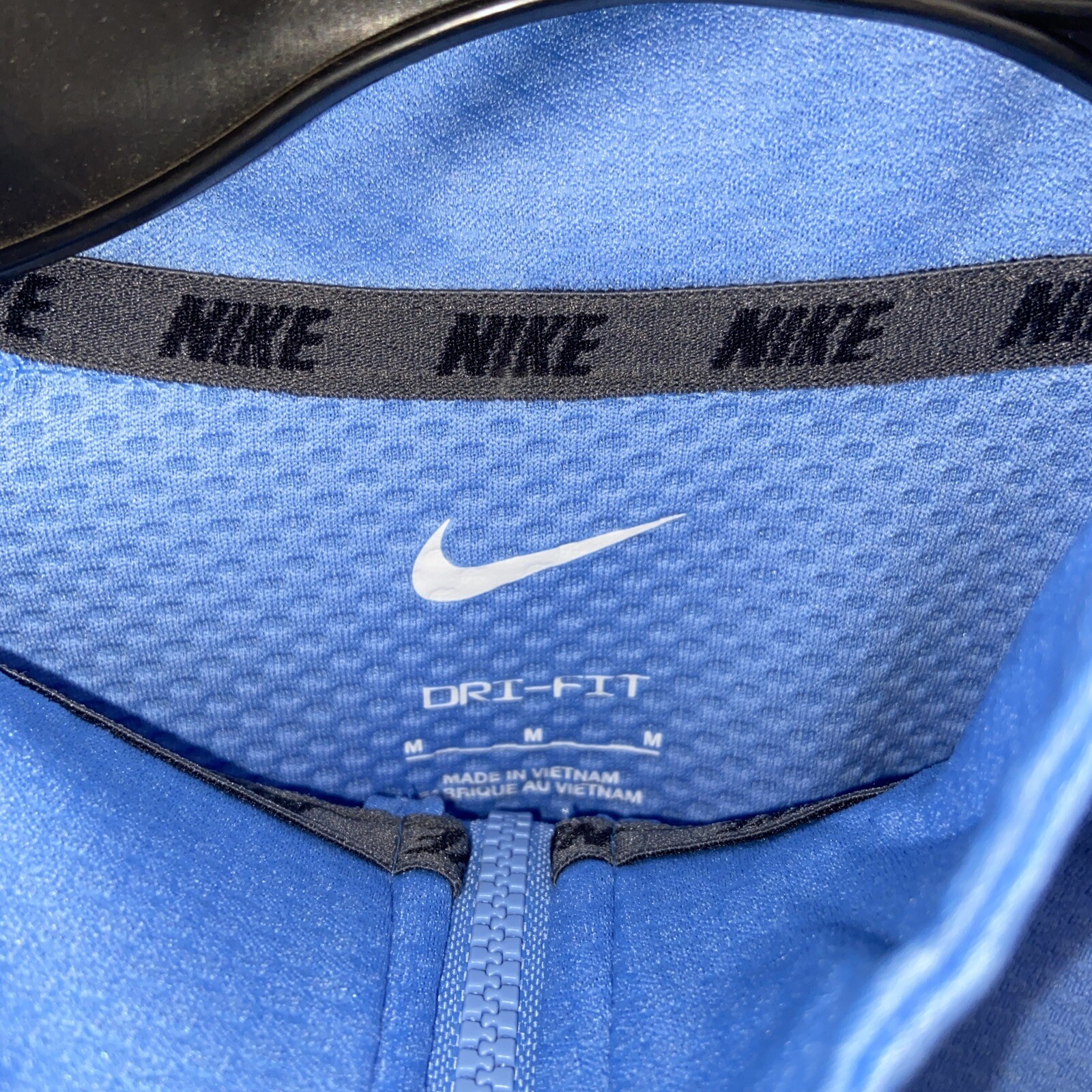 Nike Dri-Fit Light Blue Training Pullover 1/4 Zip M53181