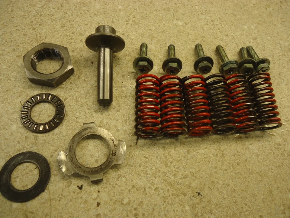 82-97 Yamaha Virago XV700 Motor CESTA EMBRAGUE COMP PLACAS DE DISCO OEM XV1100 XV750 Foto 4 de 4