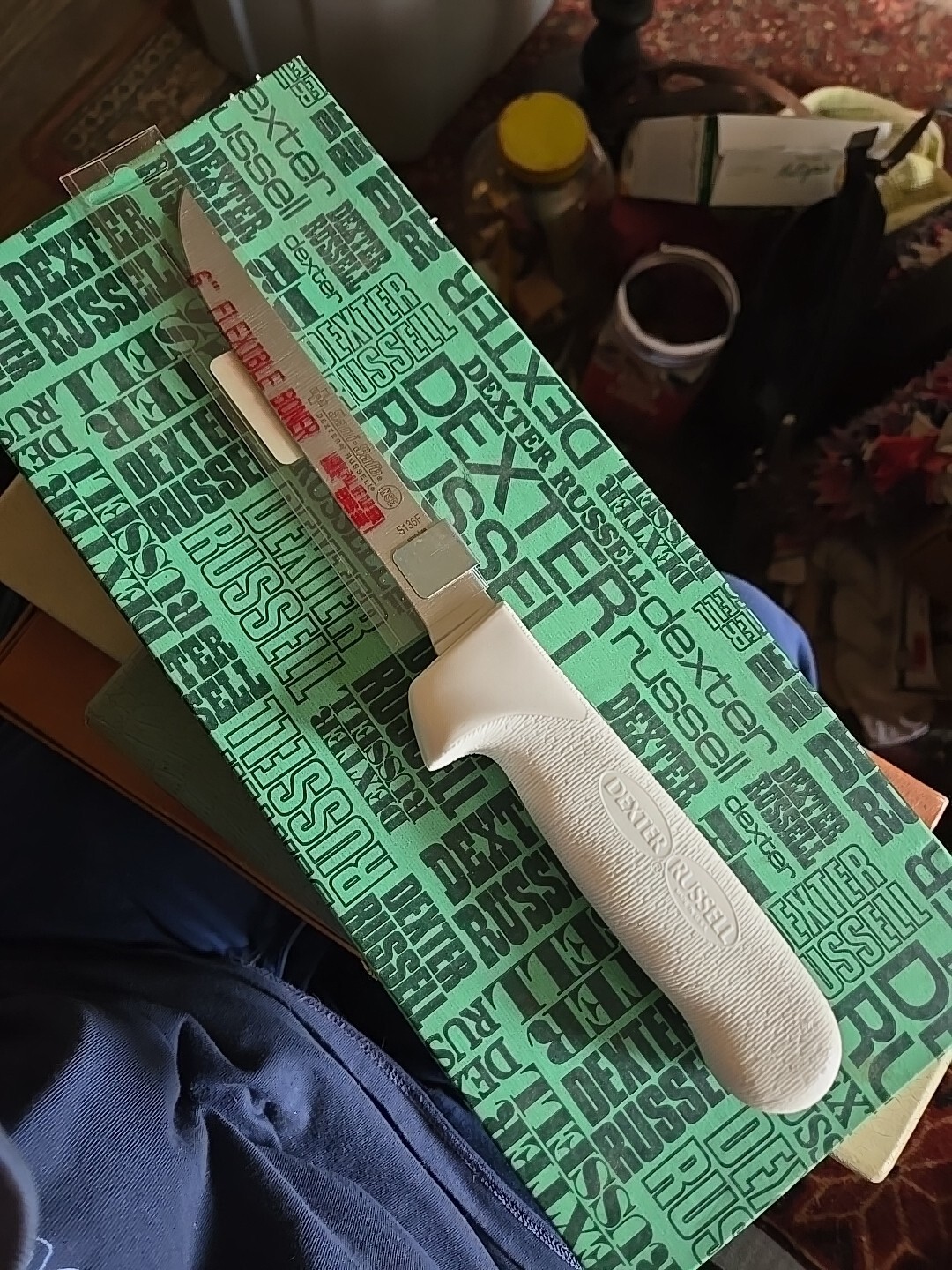 DEXTER RUSSELL  01543  (S136F)  SANI HANDLE FLEXIBLE BONING KNIFE