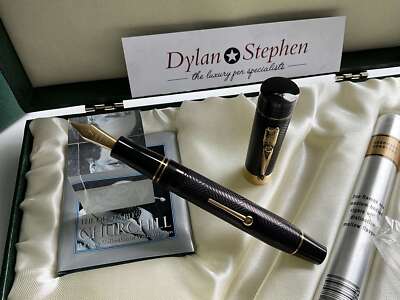 Conway Stewart Churchill Ebonite Collection Limited Edition Füllfederhalter NEU