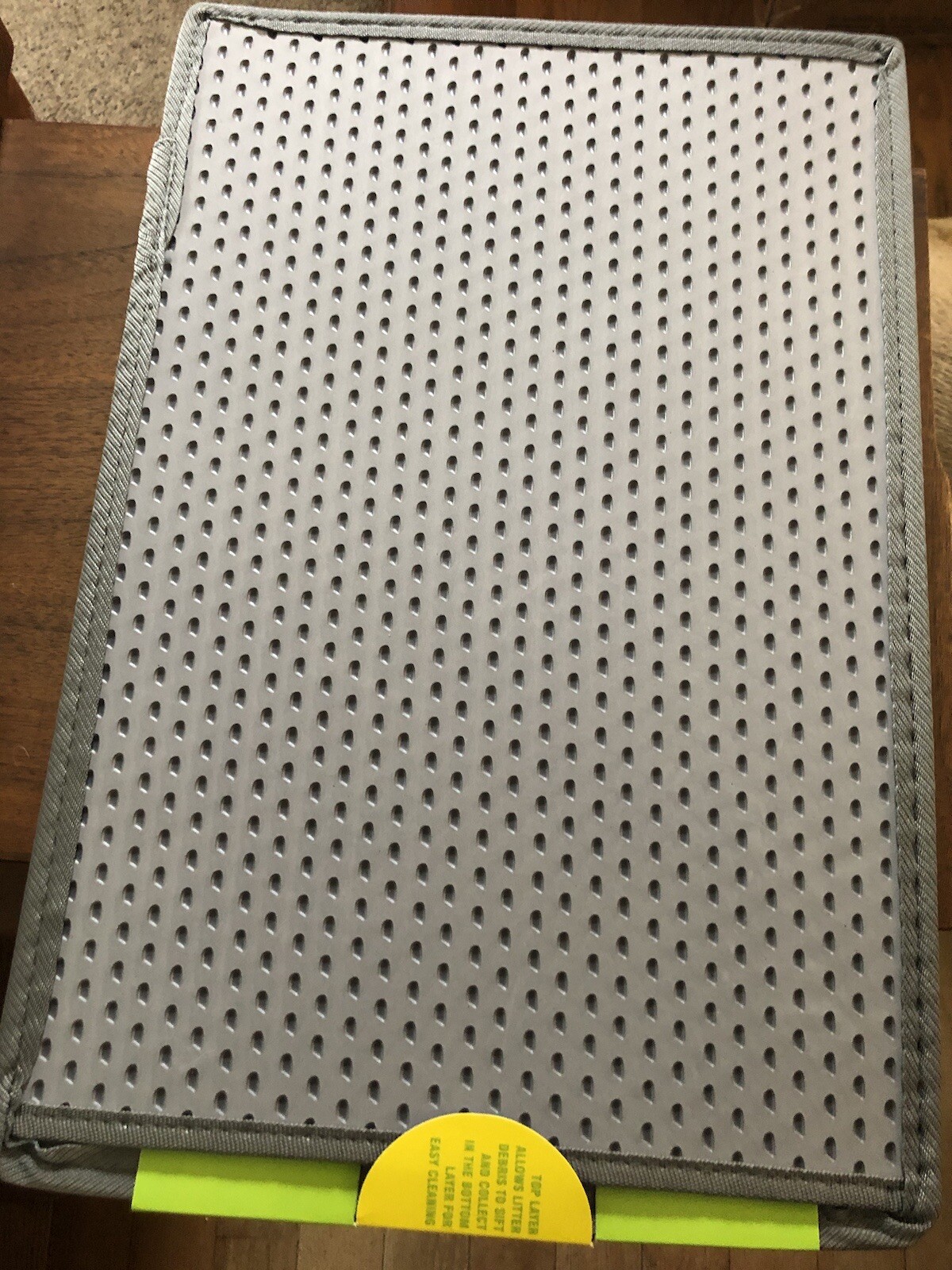 Vibrant Life 2Layer Sifting Cat Litter Mat, Black, 21.3" X 14" eBay