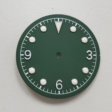 Green Luminous Dial 31MM Watch for Miyota 8215 8200 821A for Mingzhu 2813 3804