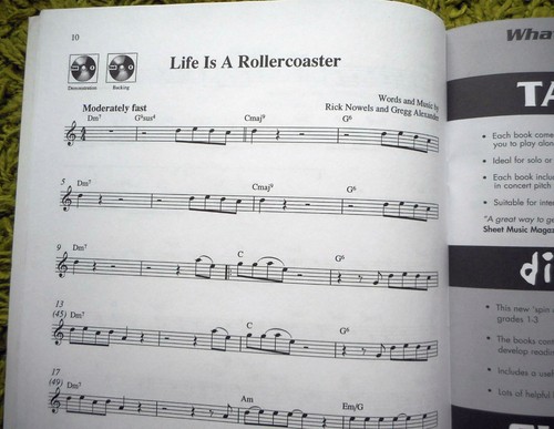 Discover The Lead - Pop Hits ( Flute ): 8 Songs in 20pgs - Book + CD Grade 1-2 - Picture 5 of 5