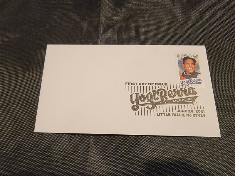 NEW Yogi Berra US MLB All Star Yogi Berra First 1st Day Cover FDC 2021 MINT NY