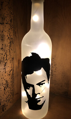 Harry Styles (One Direction) LED Bottle Light Great. A Music Memorabilia Item.